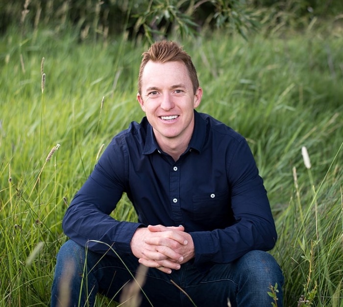 Heber City Utah dentist Doctor Tyler May smiling outdoors